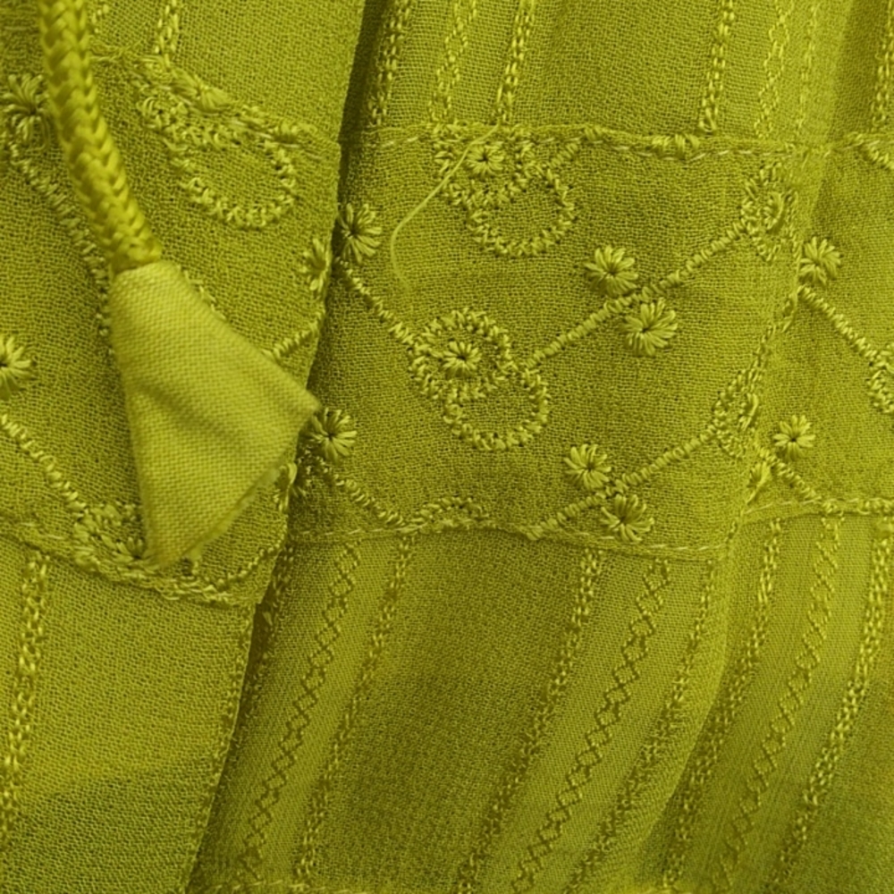 Coline Boho Tie Back Embellished Dress XL - Picture 14 of 14